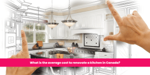 What is the average cost to renovate a kitchen in Canada