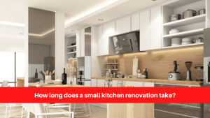 How long does a small kitchen renovation take
