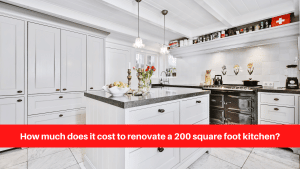 How much does it cost to renovate a 200 square foot kitchen