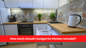 How much should I budget for kitchen remodel