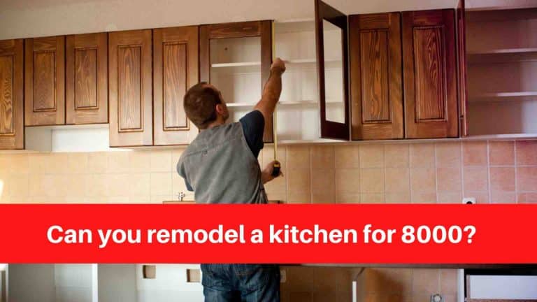 Can you remodel a kitchen for 8000