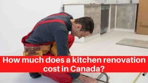 How much does a kitchen renovation cost in Canada