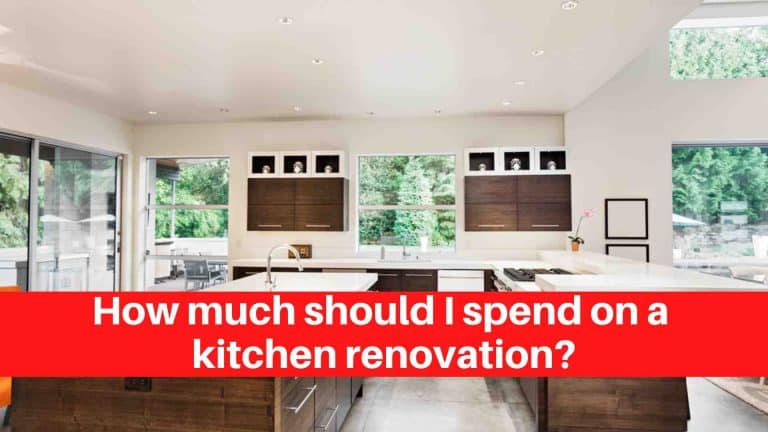 How much should I spend on a kitchen renovation