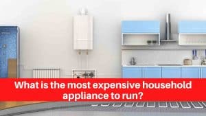 What is the most expensive household appliance to run