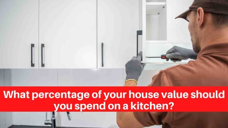 What percentage of your house value should you spend on a kitchen