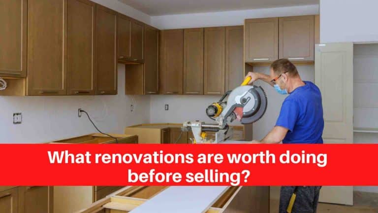 What renovations are worth doing before selling