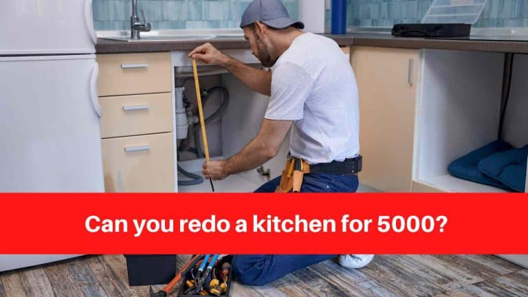 Can you redo a kitchen for 5000