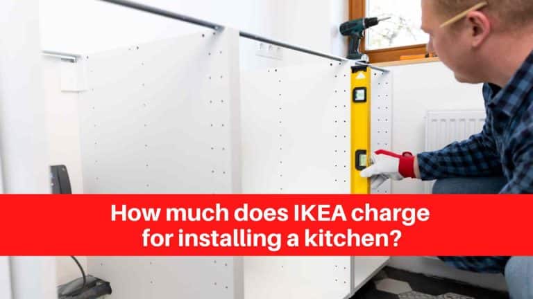 How much does IKEA charge for installing a kitchen