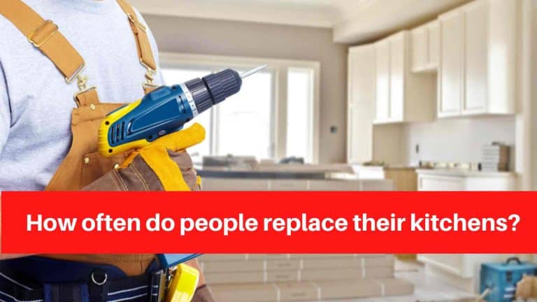 How often do people replace their kitchens